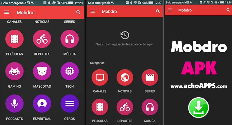 Descargar Mobdro
