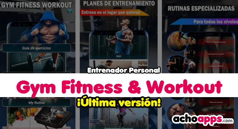 Gym Fitness & Workout Entrenador Personal