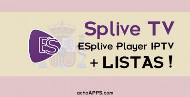 Splive TV Listas