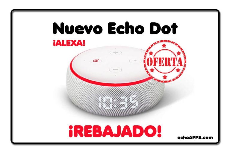 comprar echo dot con reloj