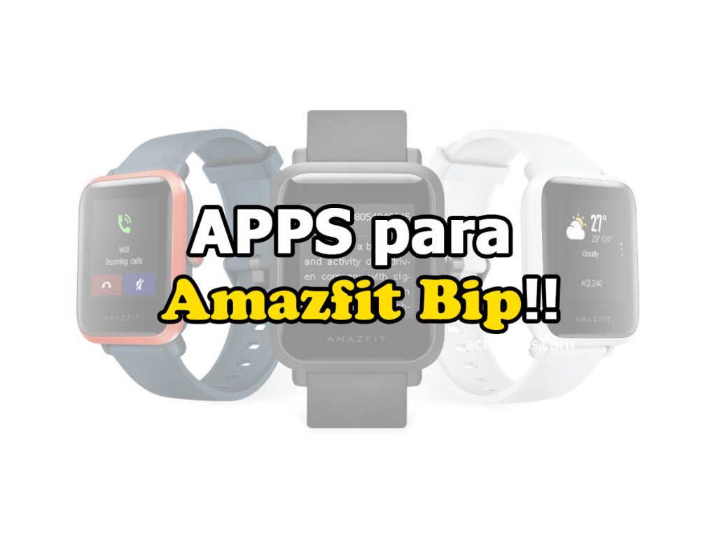 APP Para Amazfit Bip