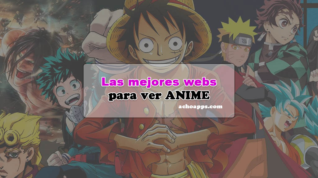 Paginas Para Ver Anime